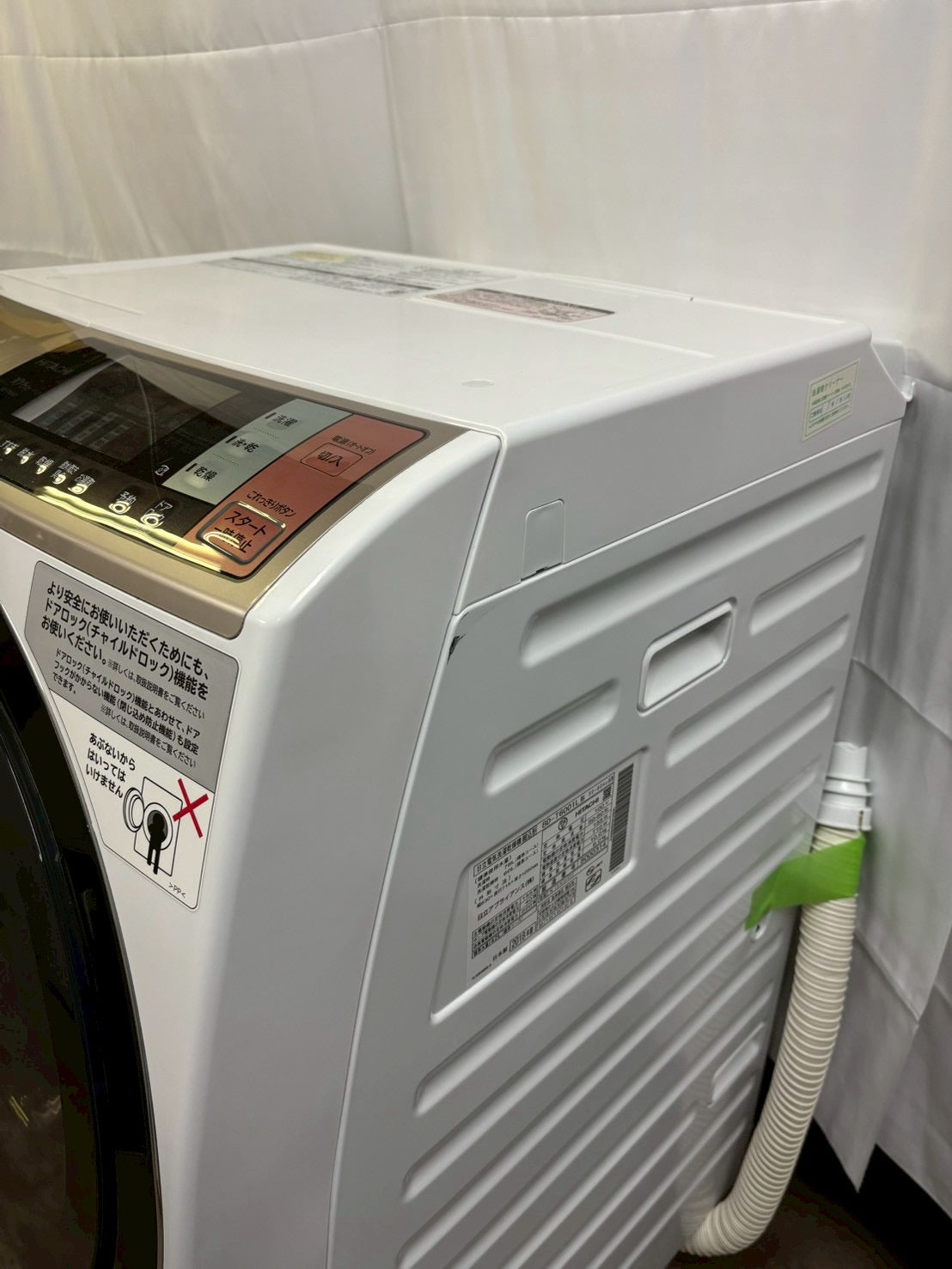 日立 ドラム式洗濯機 BD-T6001L 2018年製 洗濯10kg乾燥6kg