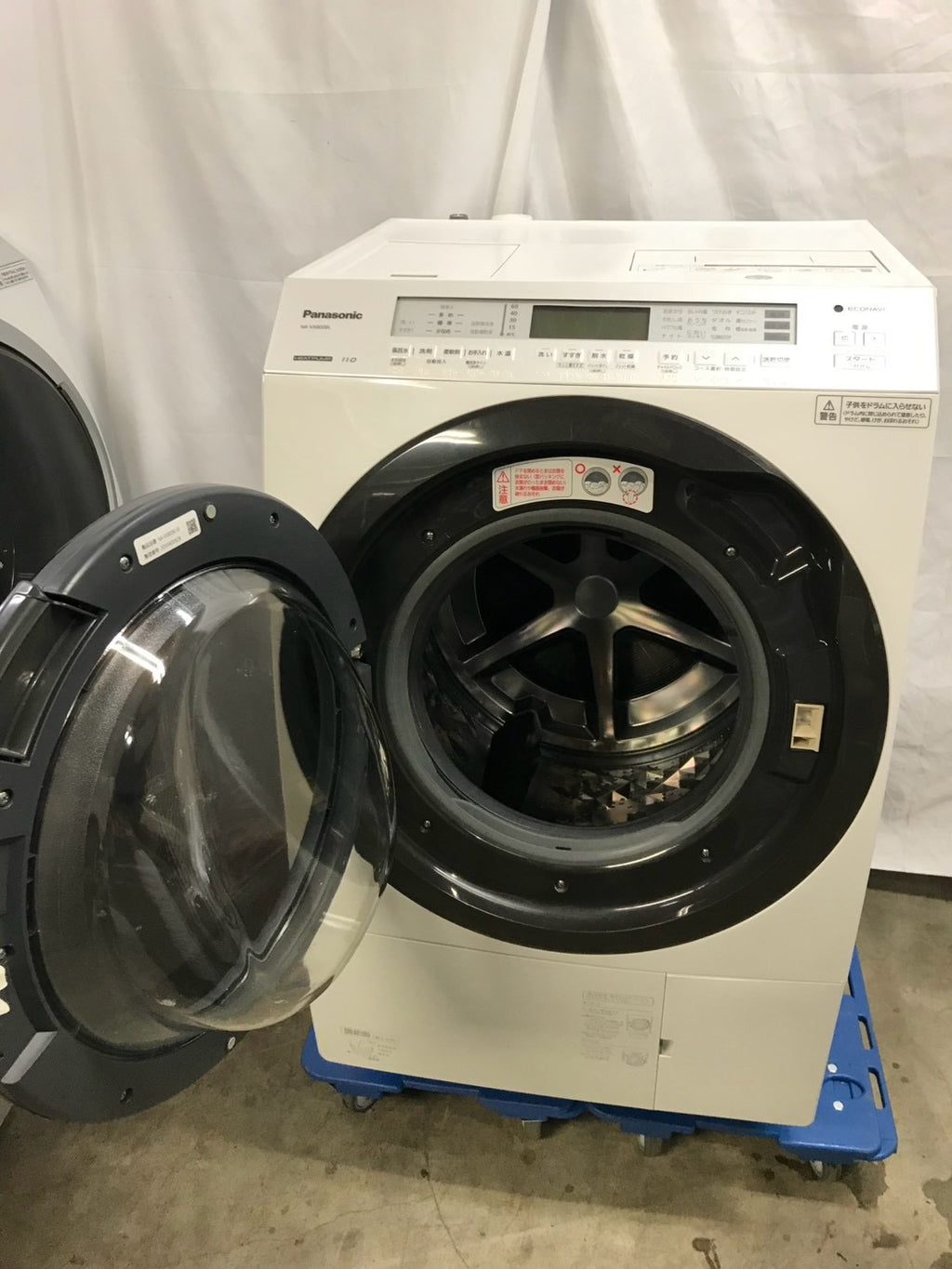 【1年保証/分解洗浄済み】Panasonic 洗濯機 NA-VX800BL 洗濯11kg 乾燥6kg 2020年製
