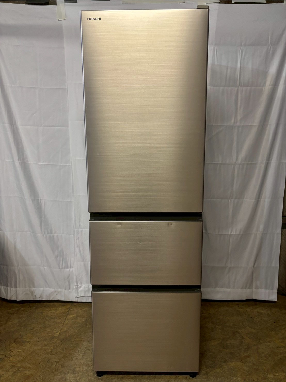 【6ヶ月保証】日立3ドア冷蔵庫 R-V32NV 2021年製 315L