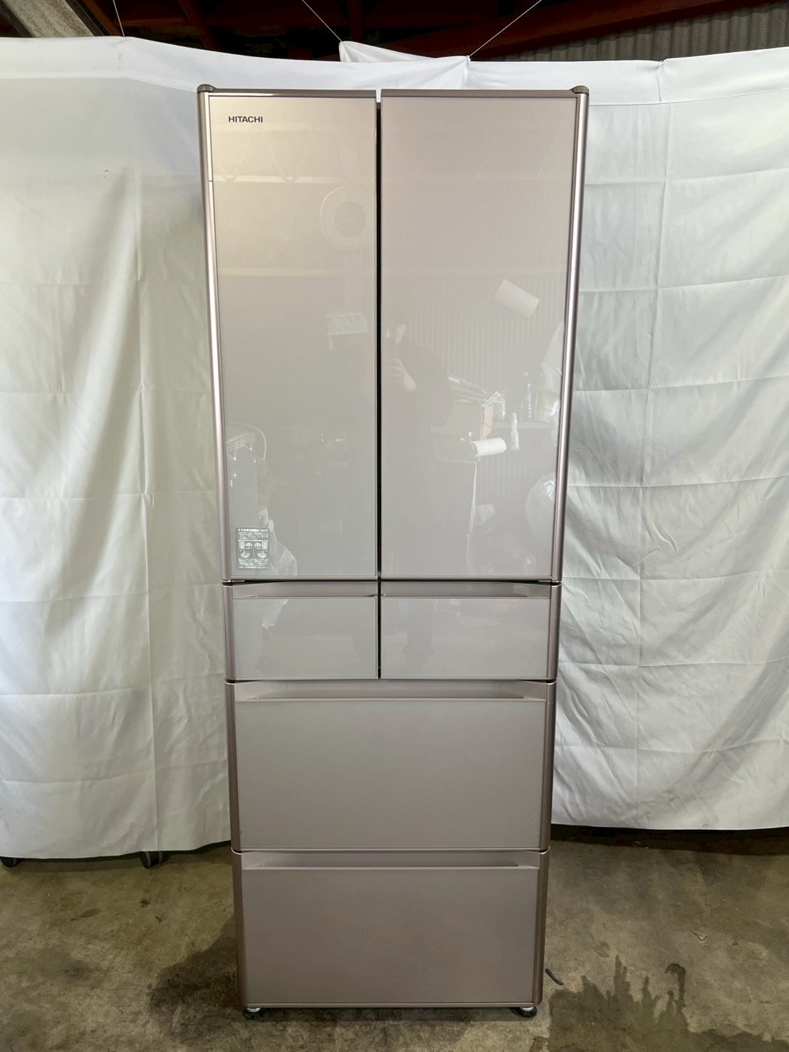 【半年保証】 日立 冷蔵庫 R-XG4300H 2018年製430L 観音開き