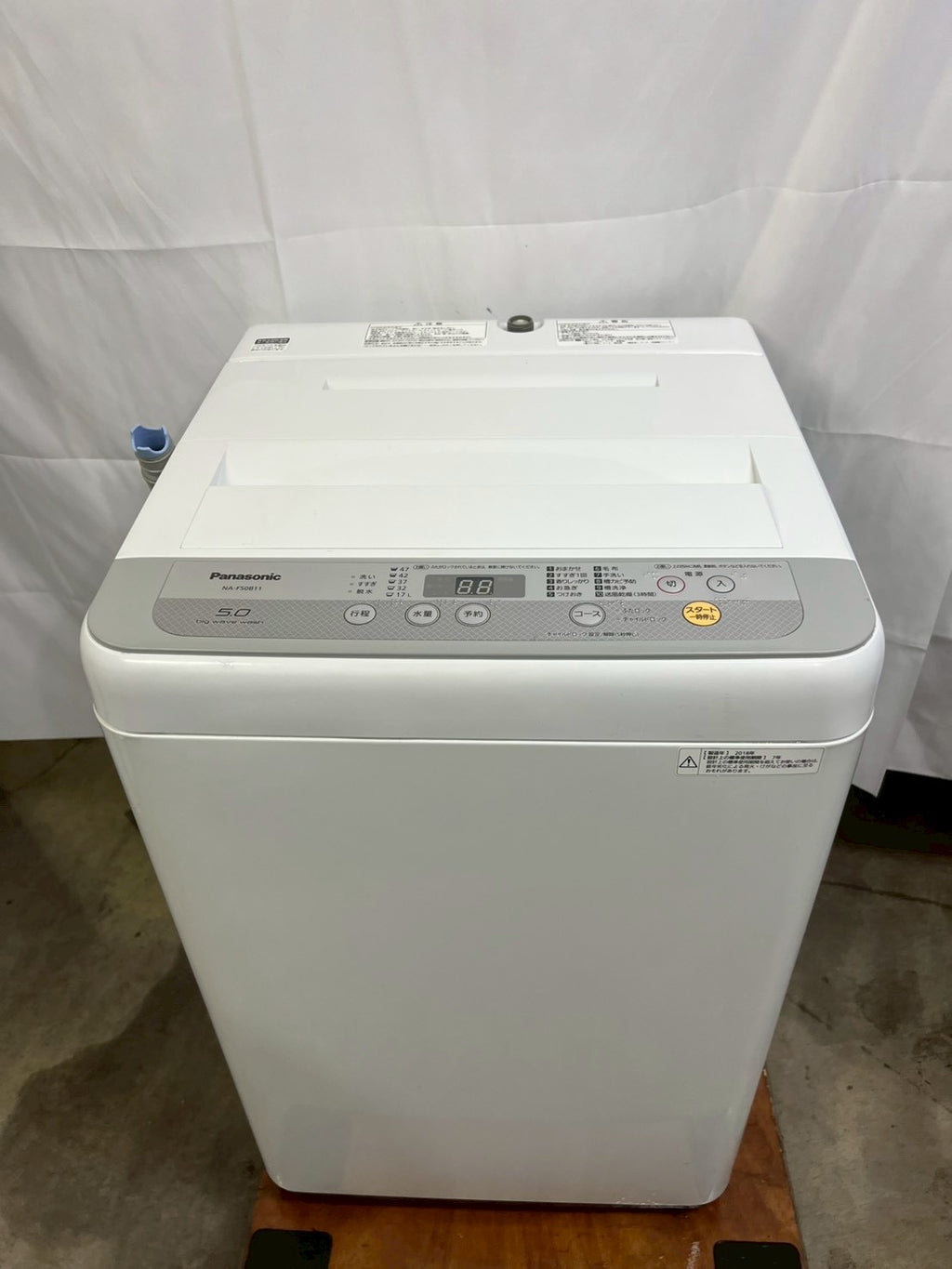 【6ヶ月保証】Panasonic 洗濯機 NA-F50B11 2018年製 洗濯5kg
