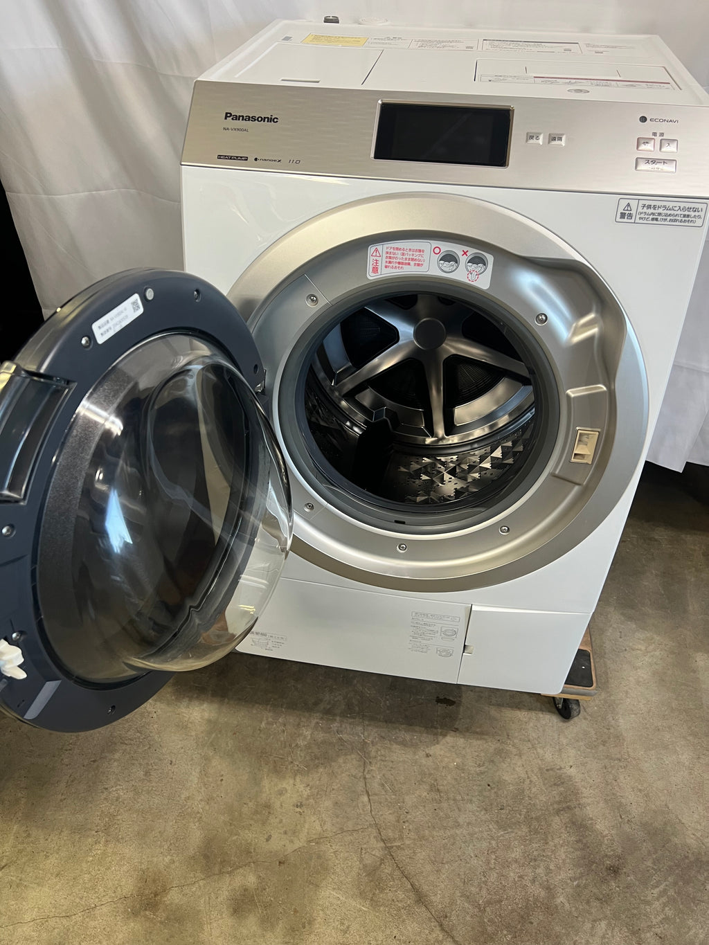 【12ヶ月保証】【分解洗浄】Panasonic洗濯機 NA-VX900AL洗濯11kg乾燥6kg