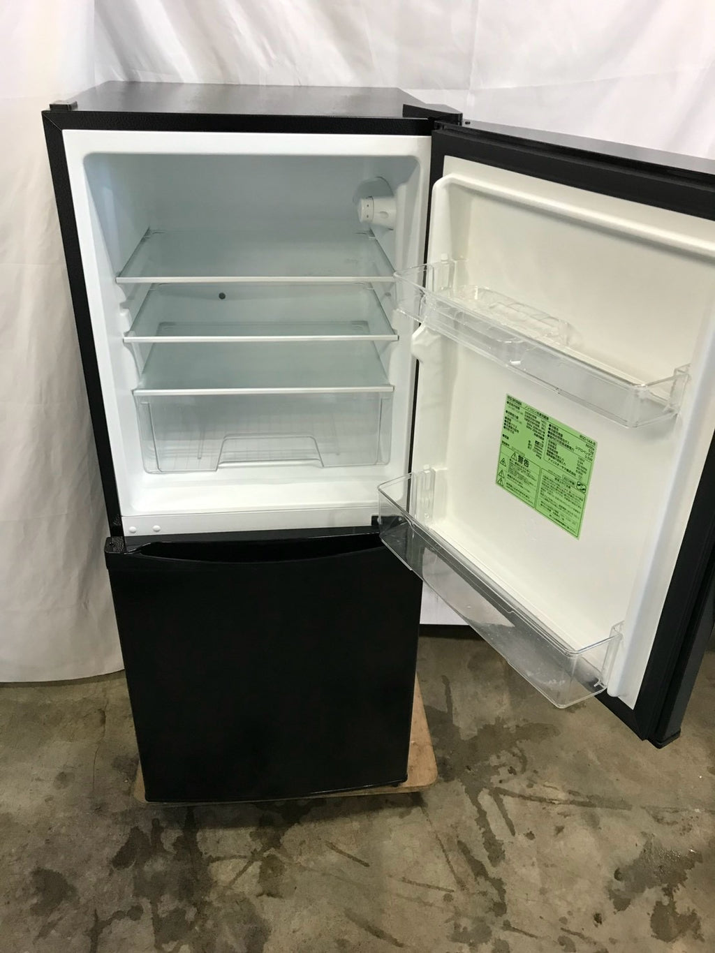 【3ヶ月保証】アイリスオーヤマ 2ドア冷蔵庫 IRSD-14A-B 2023年製 142L