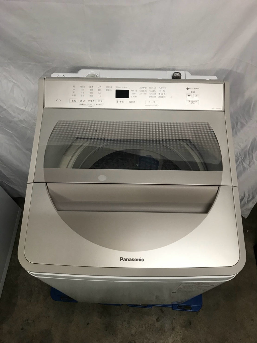 【3ヶ月保証/分解洗浄済み】Panasonic 洗濯機 NA-F10AH8J 洗濯10kg 2020年製