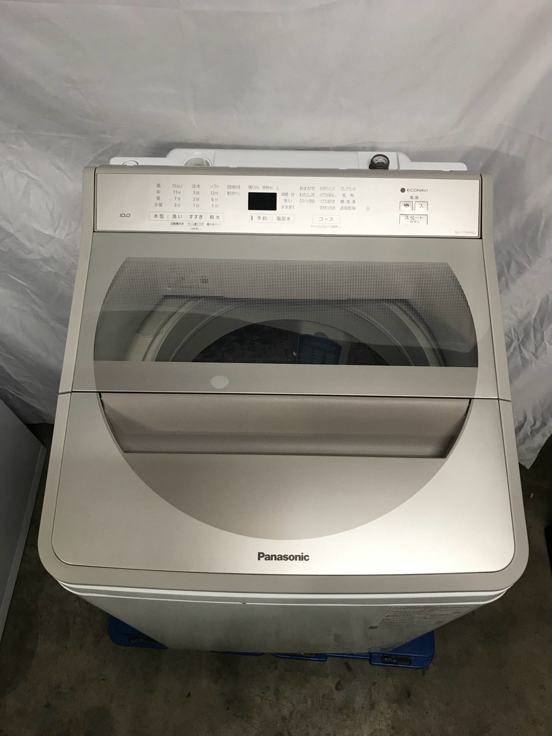 【3ヶ月保証/分解洗浄済み】Panasonic 洗濯機 NA-F10AH8J 洗濯10kg 2020年製