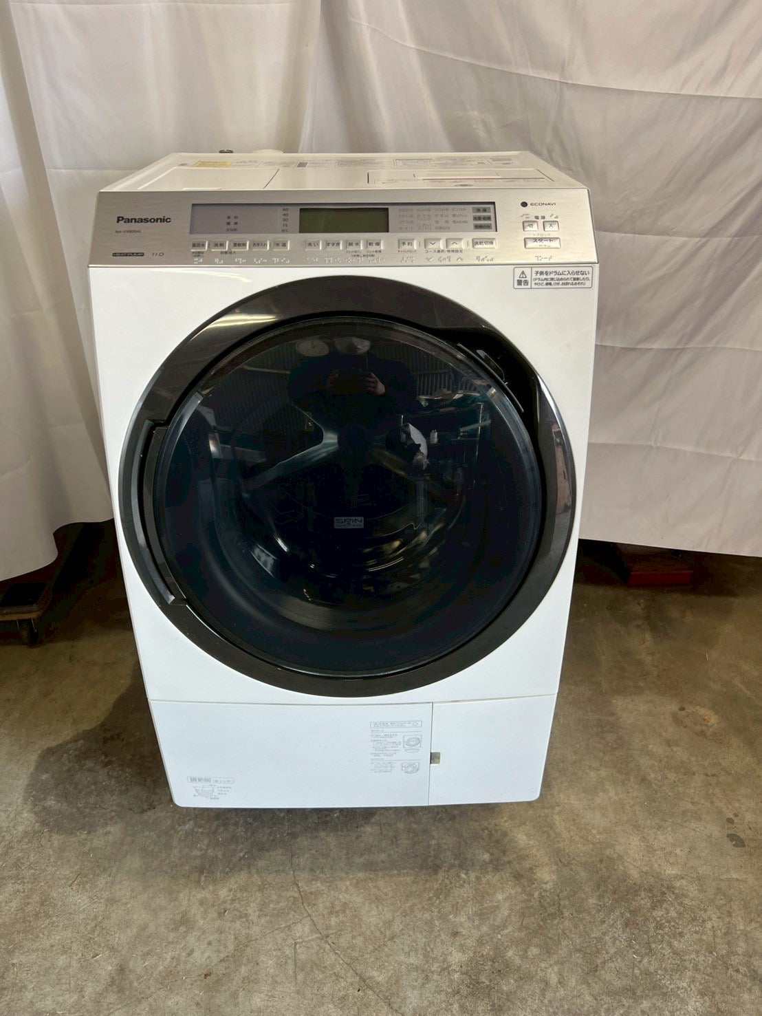 12ヶ月保証】【分解洗浄】Panasonic洗濯機 NA-VX800AL 2020洗濯11kg