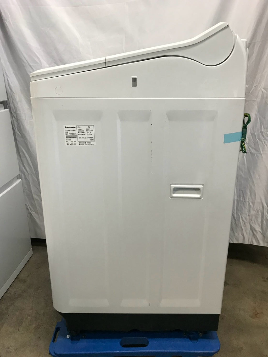 【3ヶ月保証/分解洗浄済み】Panasonic 洗濯機 NA-FA100H8 洗濯10kg 2020年製