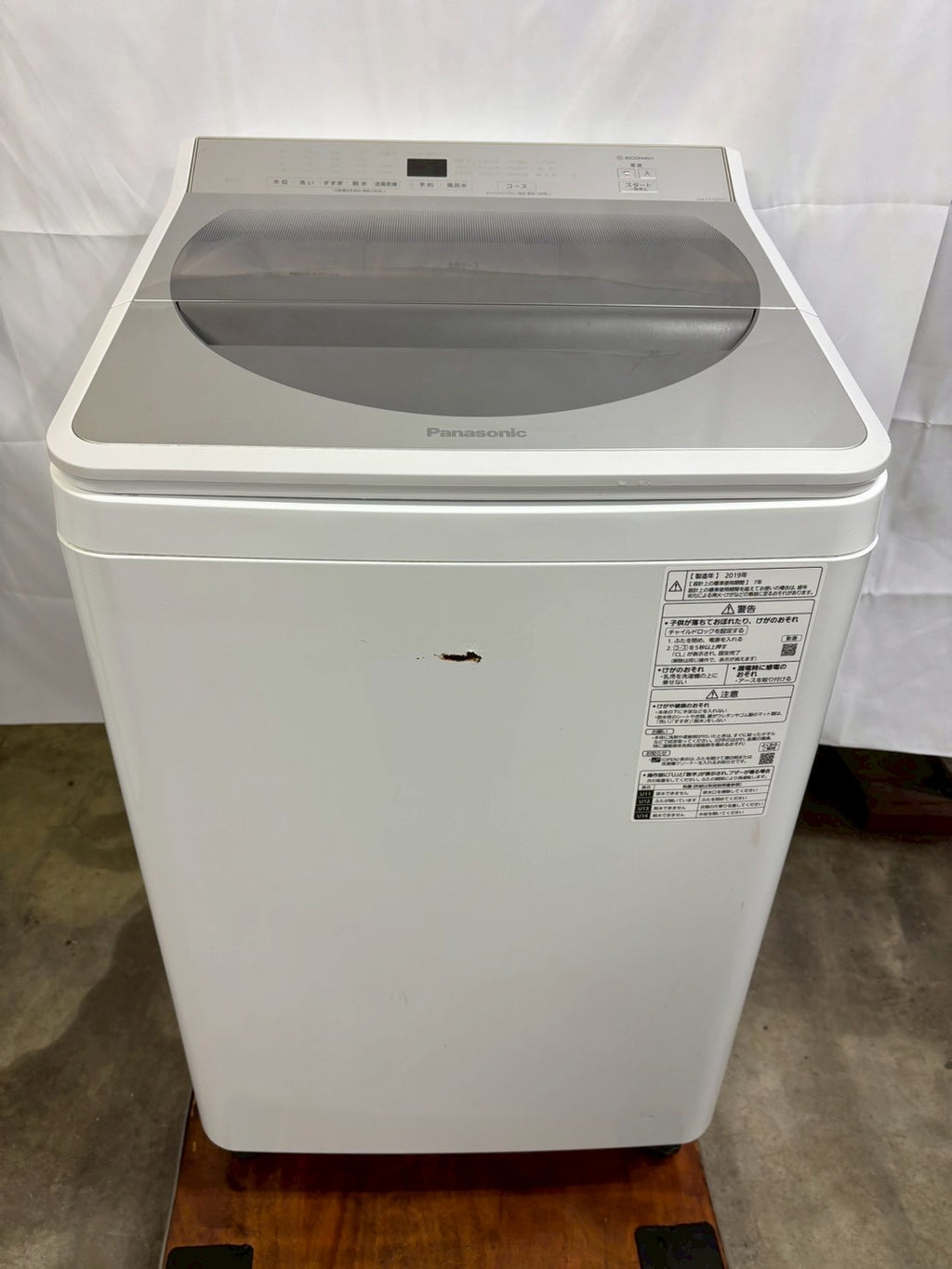 【6ヶ月保証】Panasonic 洗濯機 NA-FA100H7 2019年製 洗濯10kg