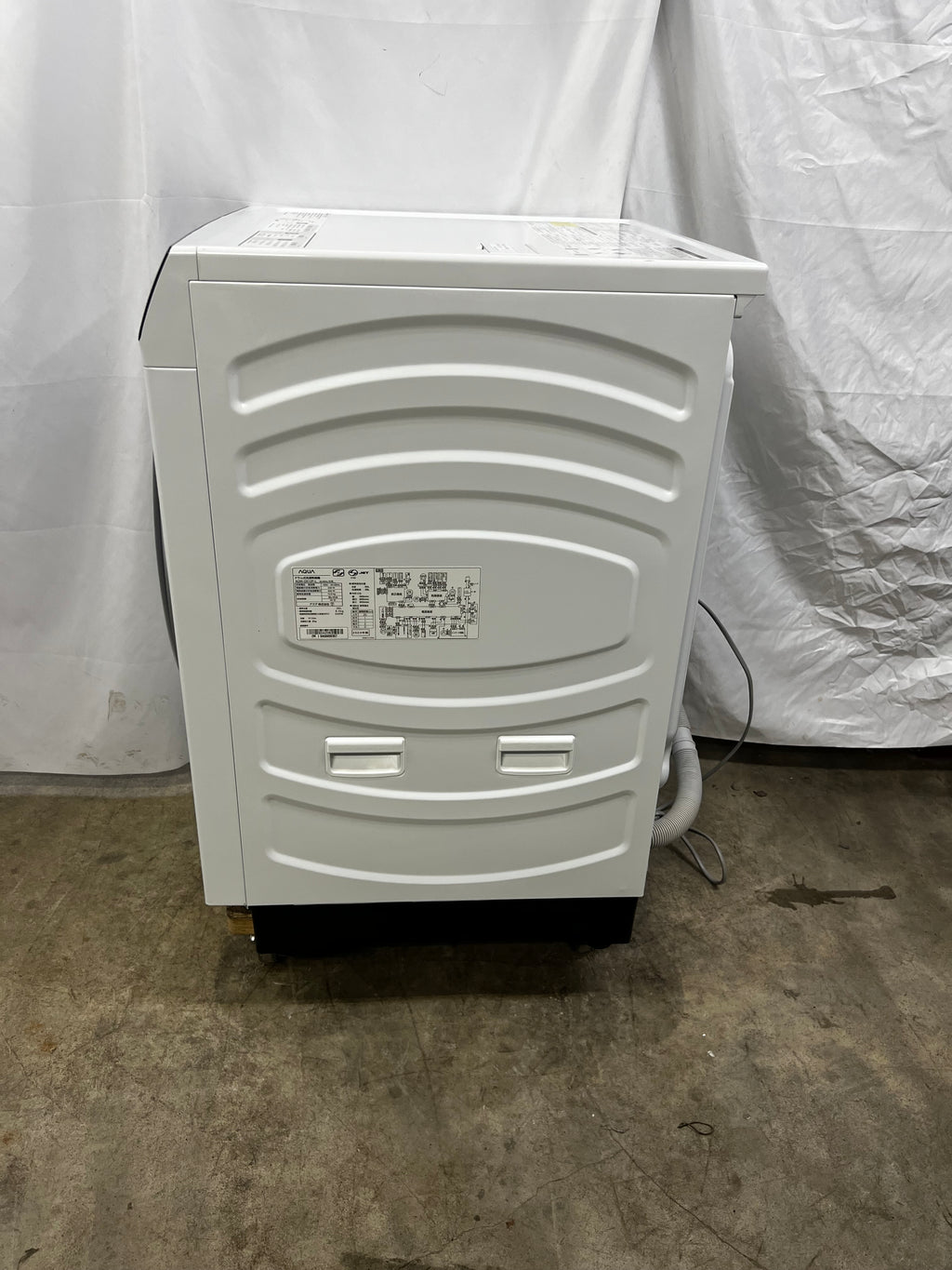 【1年保証】AQUAドラム式洗濯機 AQW-DX12P-L 2024年製 洗濯12kg 乾燥6kg