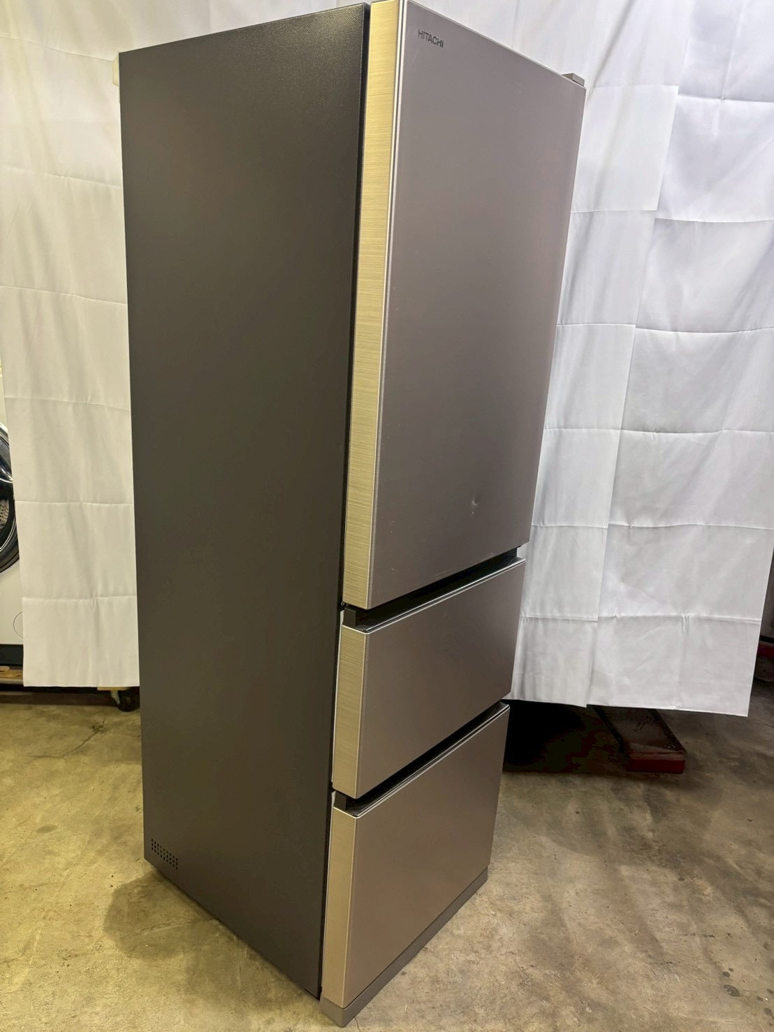 【6ヶ月保証】日立 3ドア冷蔵庫 R-V32KV 2020年製315L 右開き