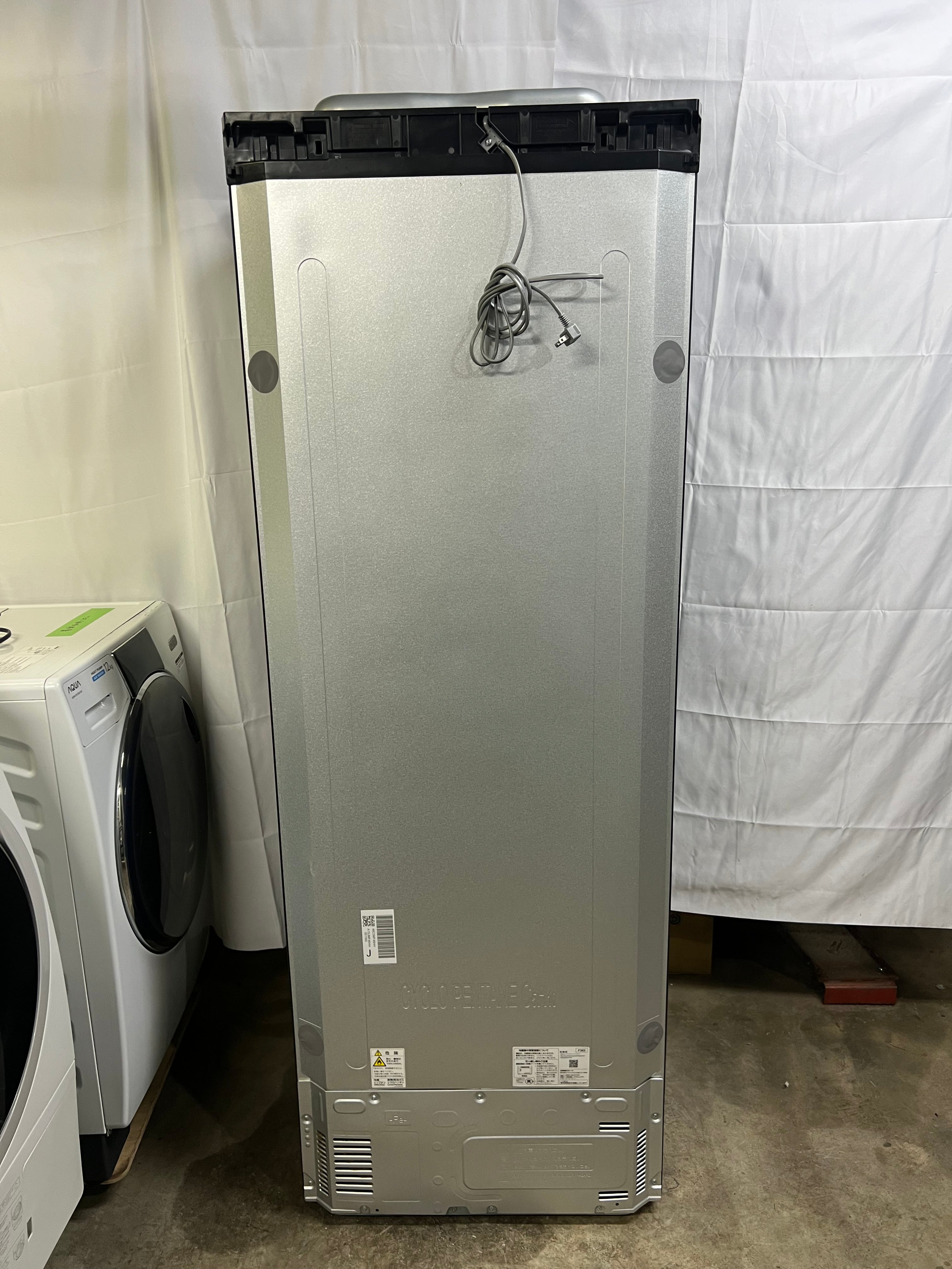 【12ヶ月保証】SHARP 6ドア冷蔵庫 SJ-MF46H-H 2021年製 457L 観音開き