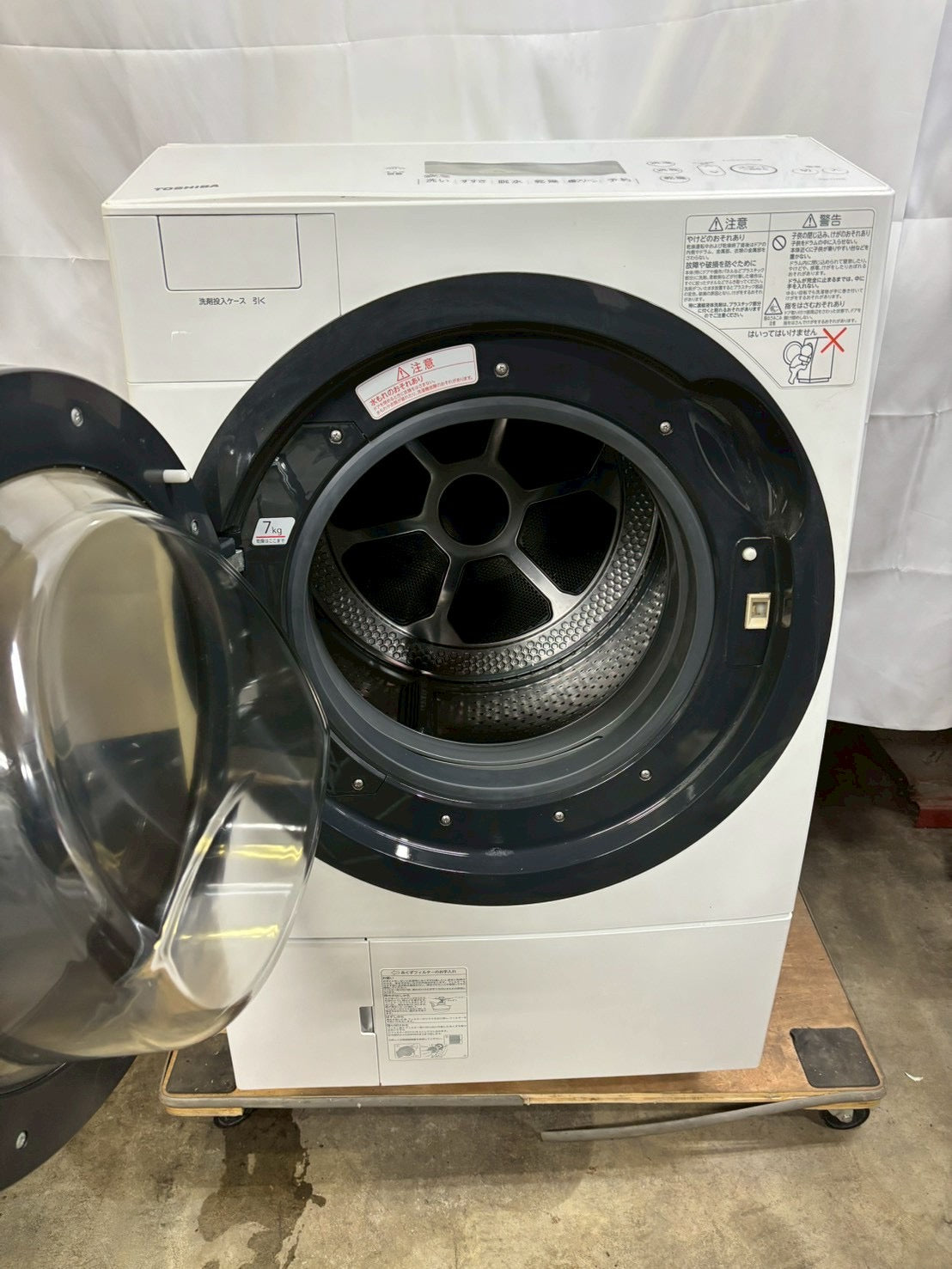 【12ヶ月保証】【分解洗浄】東芝 洗濯機 TW-117A8L洗濯11kg乾燥7kg