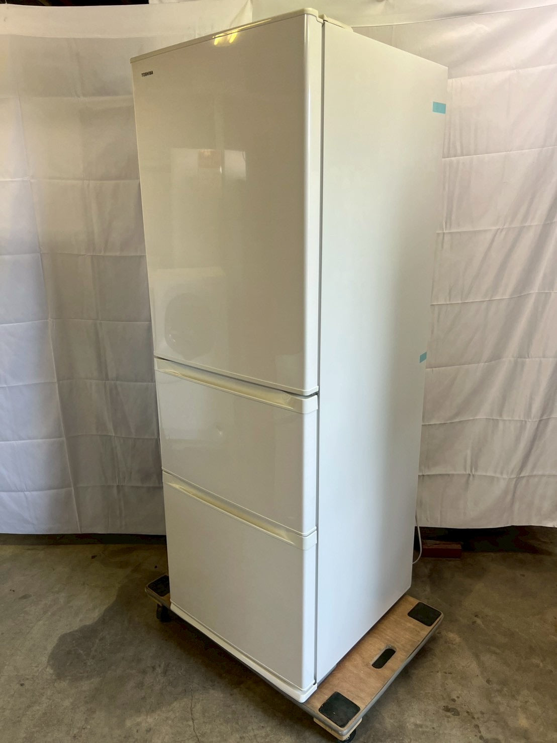 【6ヶ月保証】東芝 3ドア冷蔵庫GR-M36S 2018年製 右開き 363L