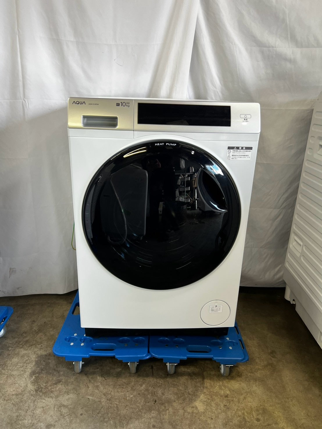 【1年保証】AQUAドラム式洗濯機 AQW-D10P 2024年 洗濯10kg 乾燥5kg