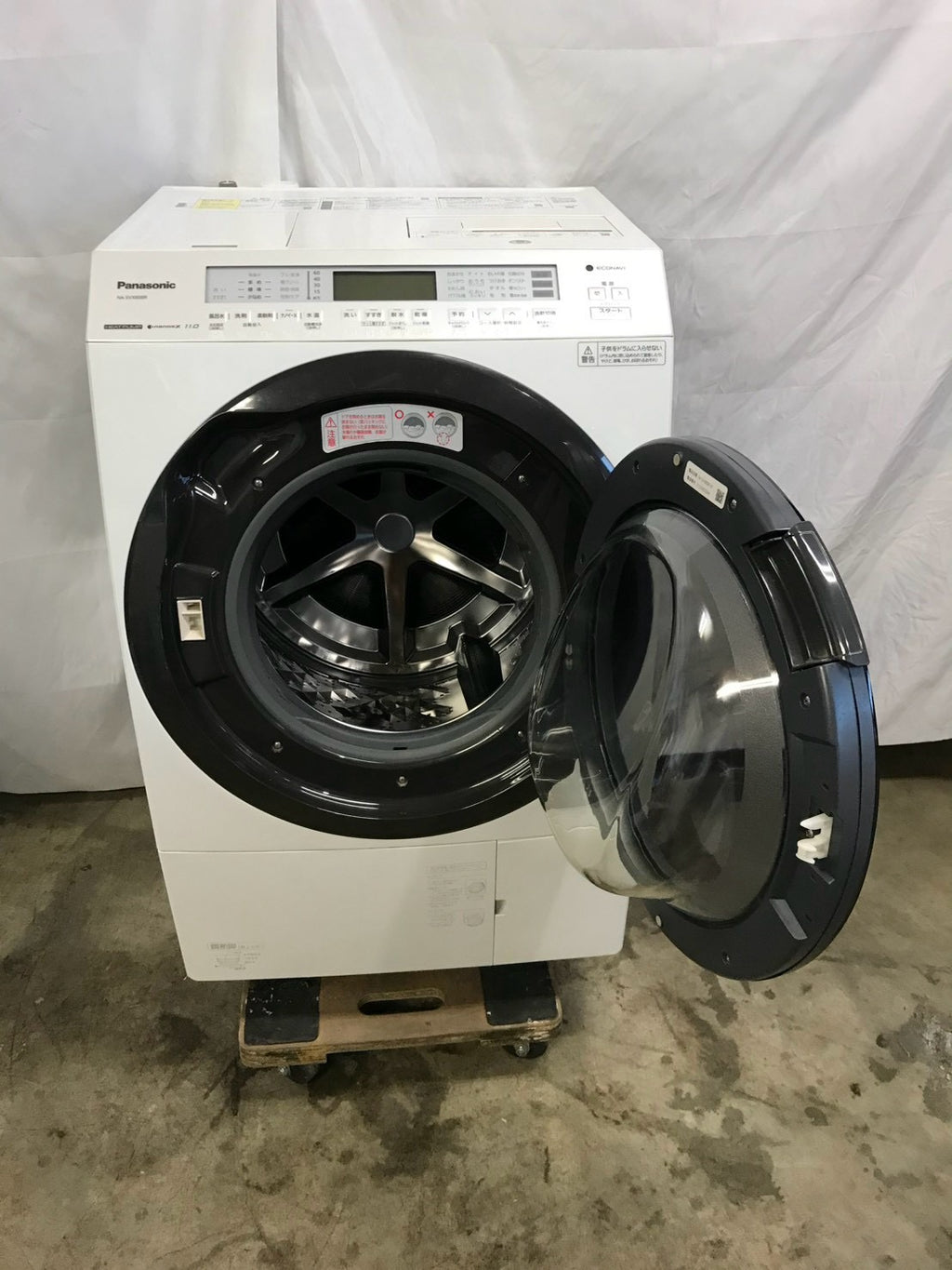 【1年保証/分解洗浄済み】Panasonic 洗濯機 NA-SVX80BR 洗濯11kg 乾燥6kg 2021年製