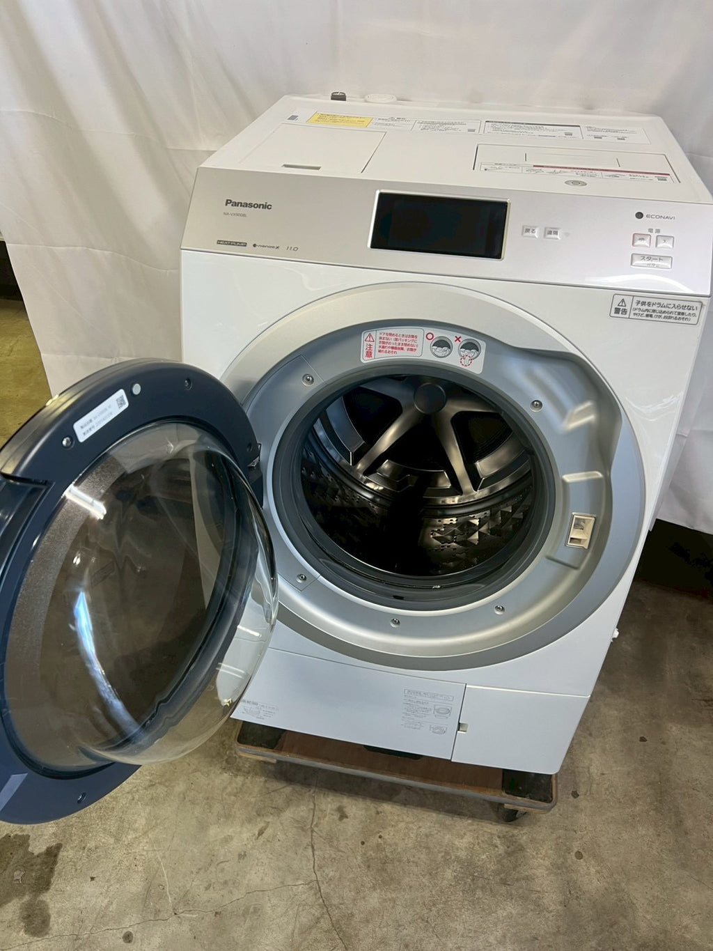 【12ヶ月保証】【分解洗浄】Panasonic洗濯機 NA-VX900BL洗濯11kg乾燥6kg
