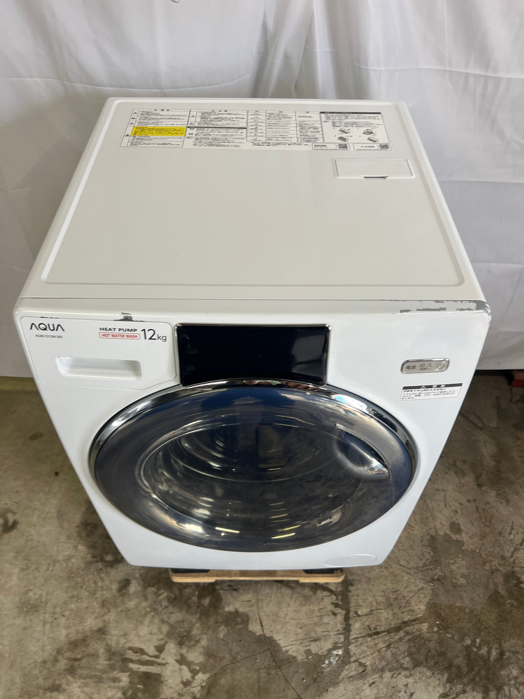 【半年保証】AQUAドラム式洗濯機 AQW-D12M 2021年 洗濯12kg