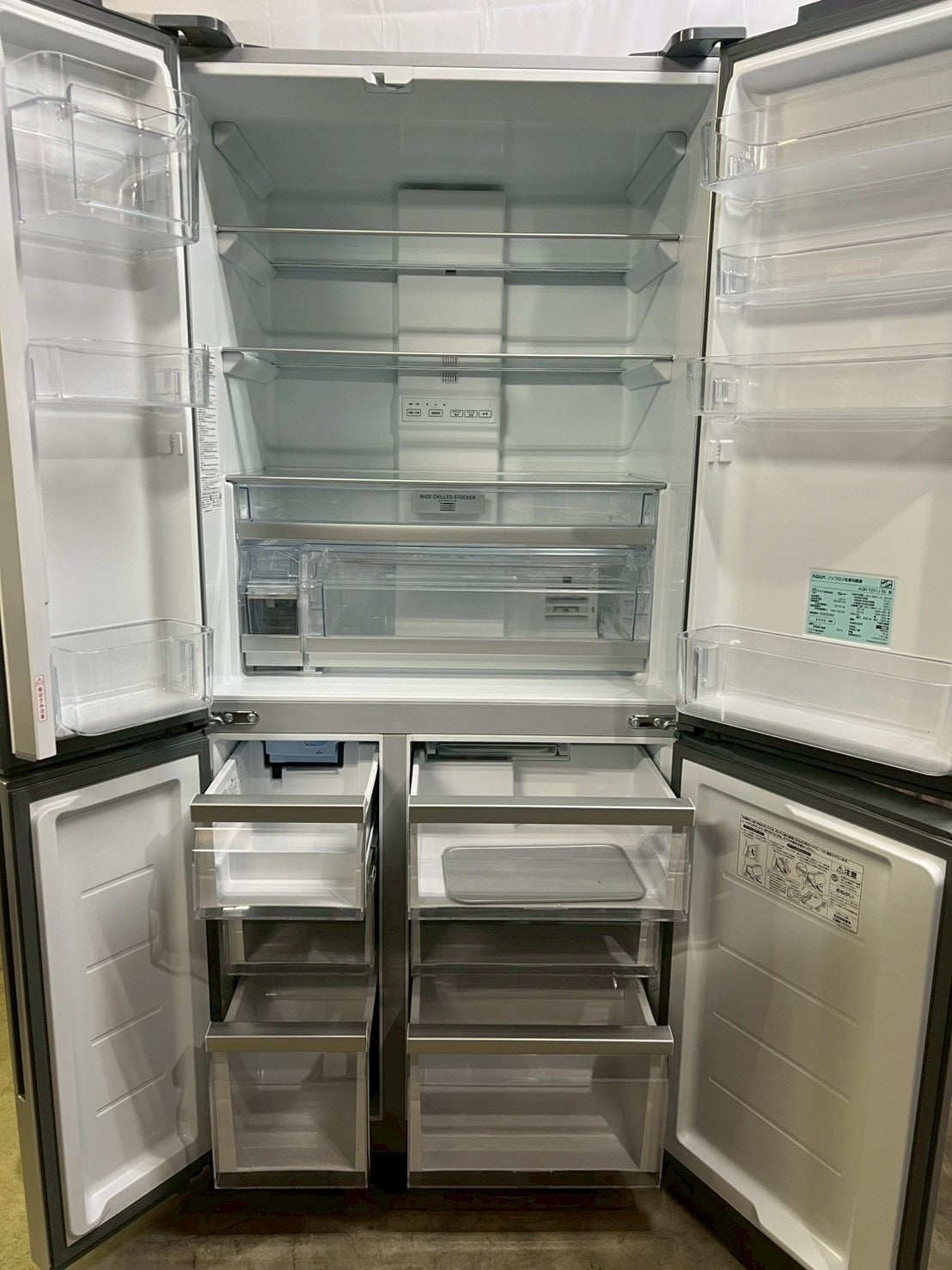 AQUA 4ドア冷蔵庫 AQR-TZ51J 2020年製 512L 観音開き