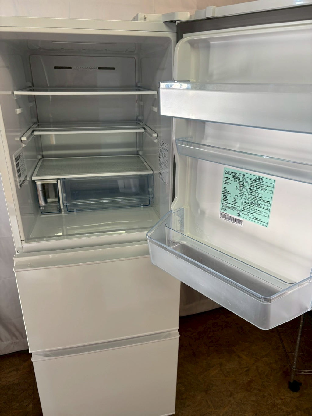 【6ヶ月保証】ヤマダ電機 3ドア冷蔵庫 YRZ-F28M 2025年製 283L 右開き