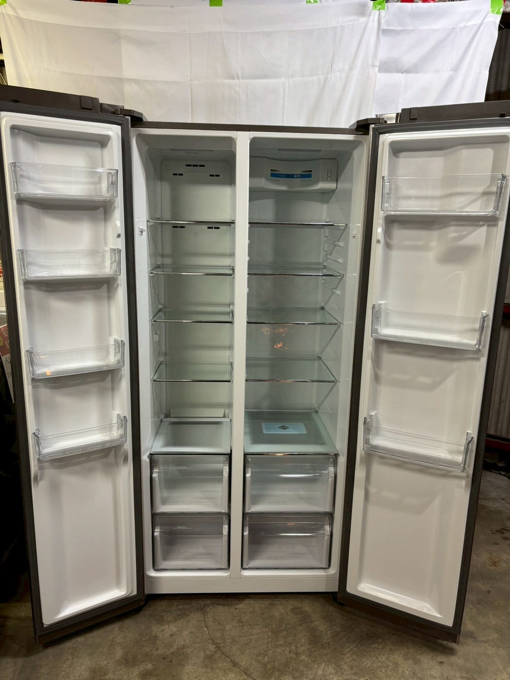 【12ヵ月保証】AQUA 冷蔵庫 AQR-SBS45H 2018年製 449L 観音開き