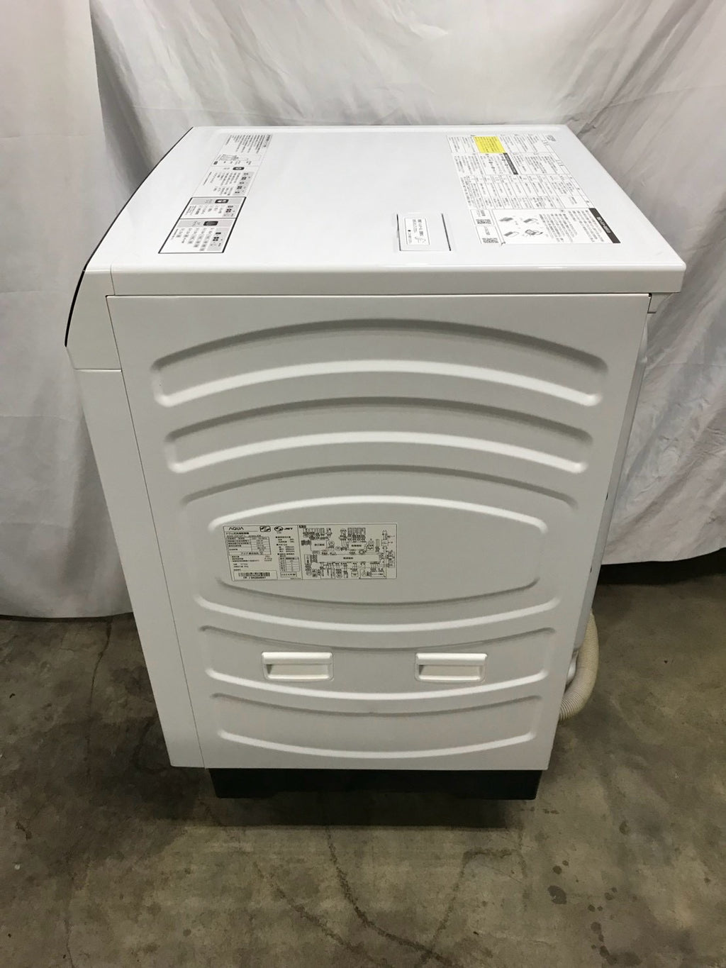 【1年保証】AQUAドラム式洗濯機 AQW-DX12P-L 2024年製 洗濯12kg 乾燥6kg