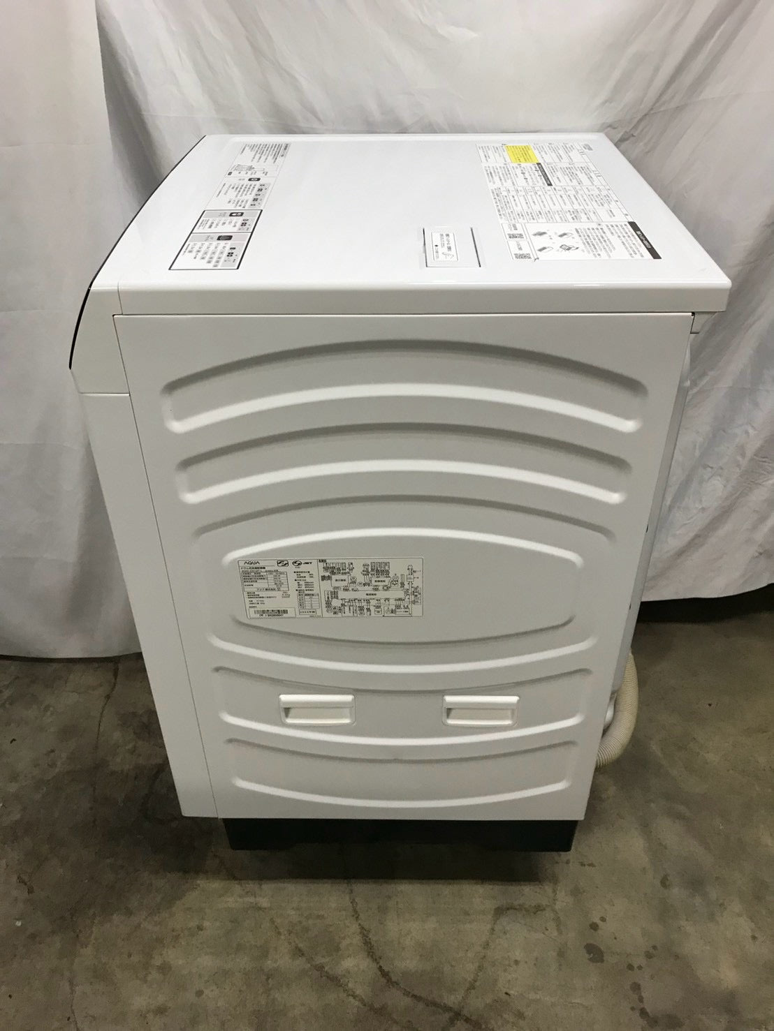 【1年保証】AQUAドラム式洗濯機 AQW-DX12P-L 2024年製 洗濯12kg 乾燥6kg