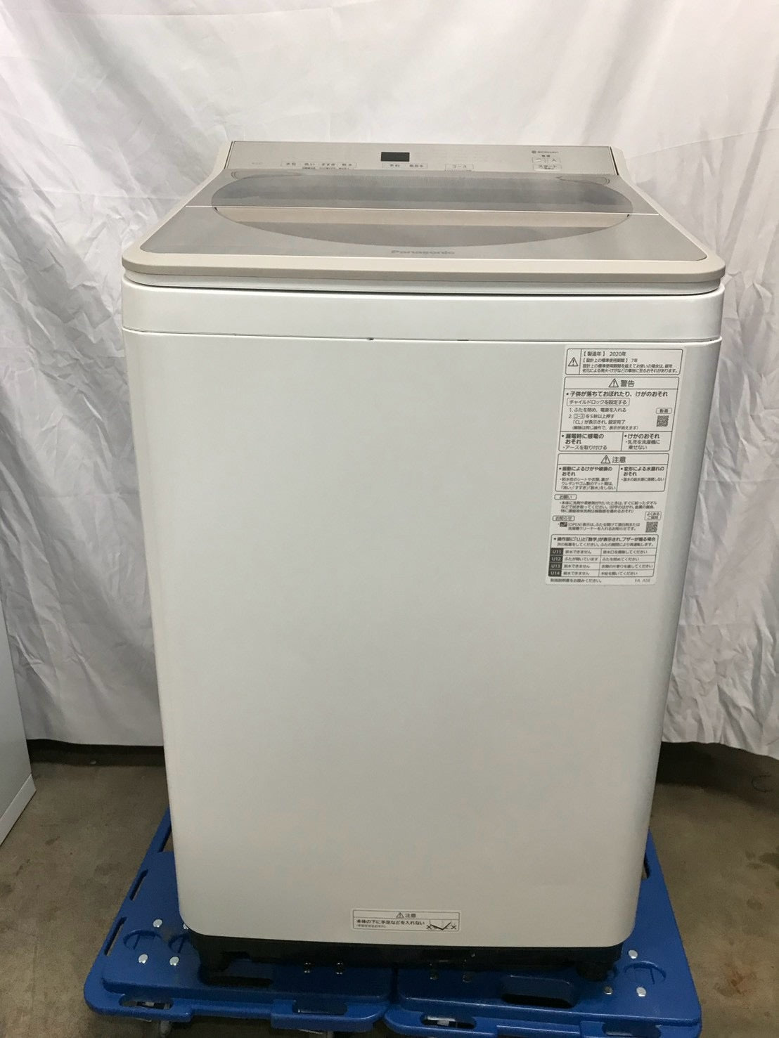 【3ヶ月保証/分解洗浄済み】Panasonic 洗濯機 NA-F10AH8J 洗濯10kg 2020年製