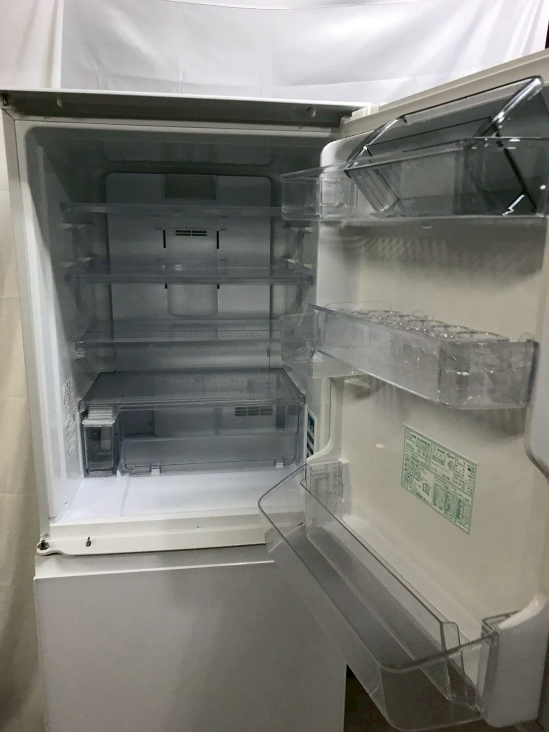 【6ヶ月保証】SHARP 3ドア冷蔵庫 SJ-GW36D 2018年製 356L 両開き