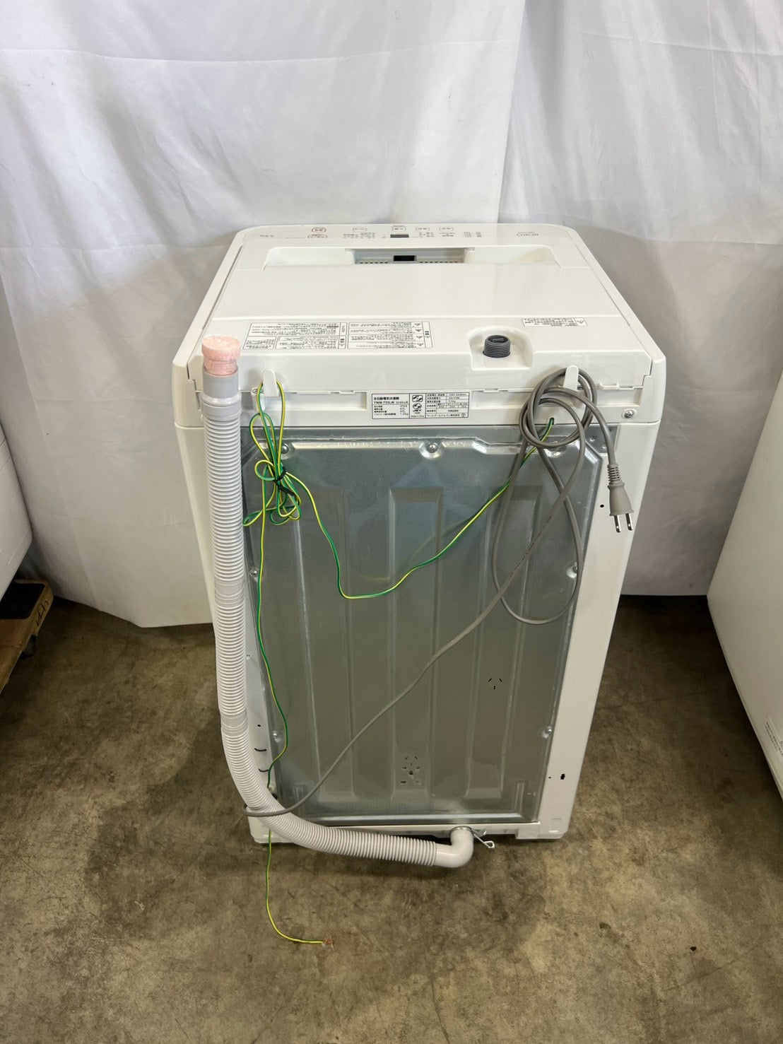 【3ヶ月保証】ヤマダ電機　洗濯機 RORO YWM-T55LW 洗濯5.5kg 2024年製