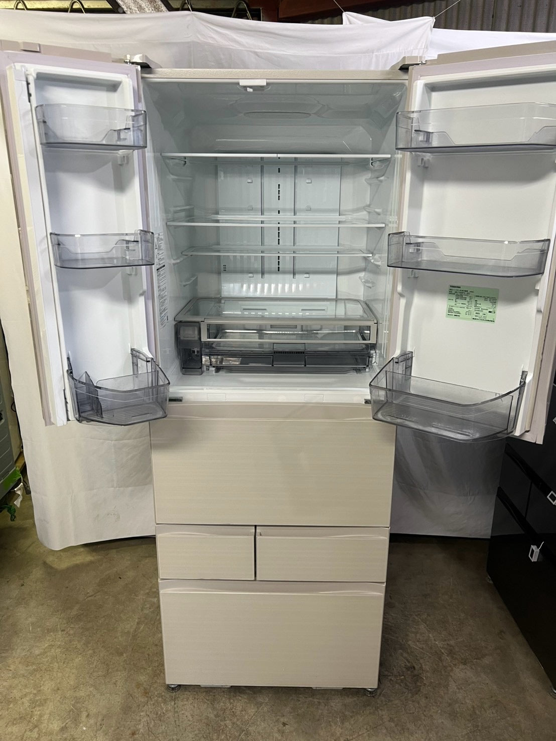 【最大2年保証】東芝  ドア冷蔵庫  GR-T550FH (ZC) 2021年製 551L
