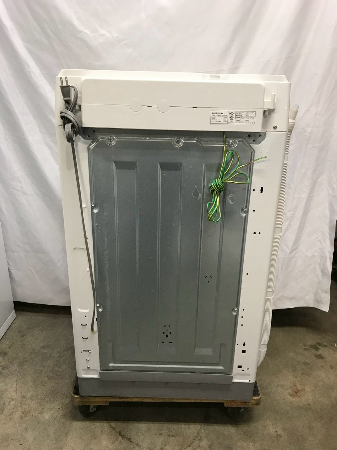 【3ヶ月保証】ヤマダ電機 洗濯機 YWM-TV80G1 洗濯8kg 2021年