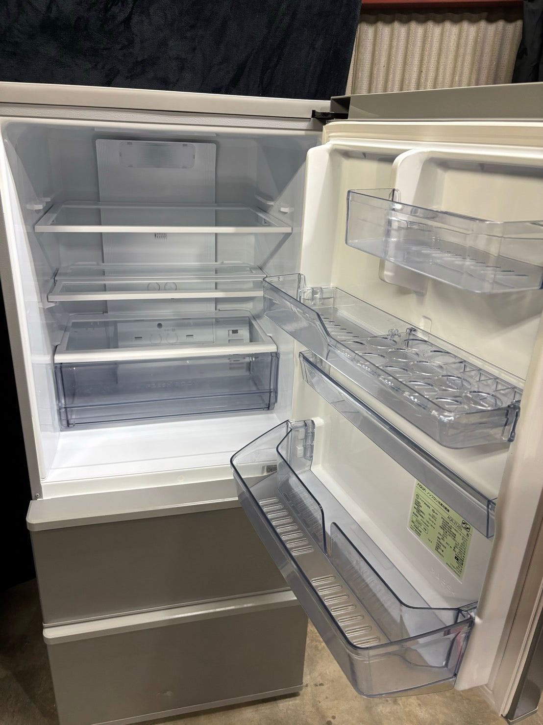 AQUA 冷蔵庫 AQR-27J(S) 2020年製 272L 右開き