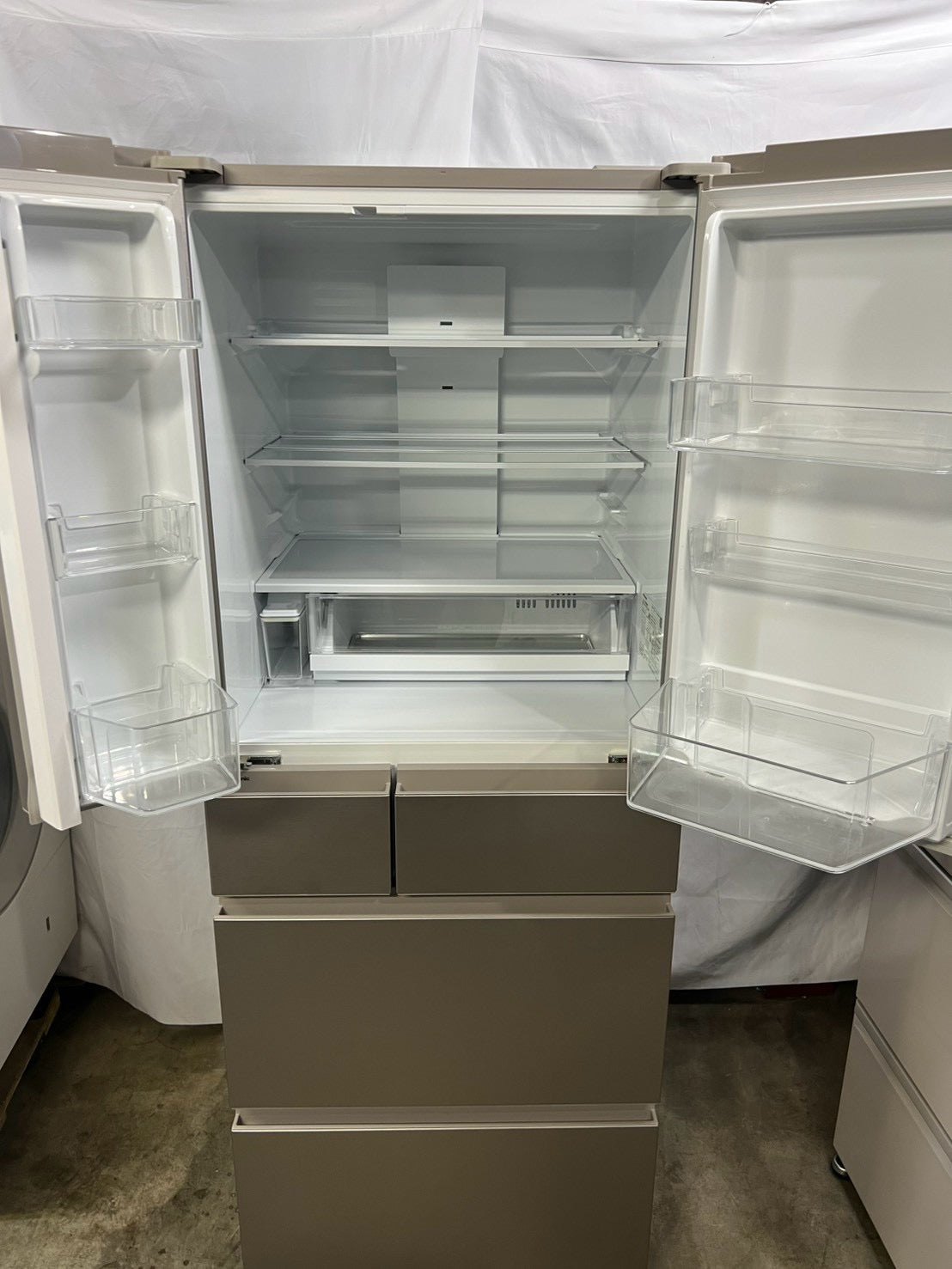 【1年保証/新品22万】 Panasonic 6ドア冷蔵庫  NR-F45HY2-N 2025年製 450L