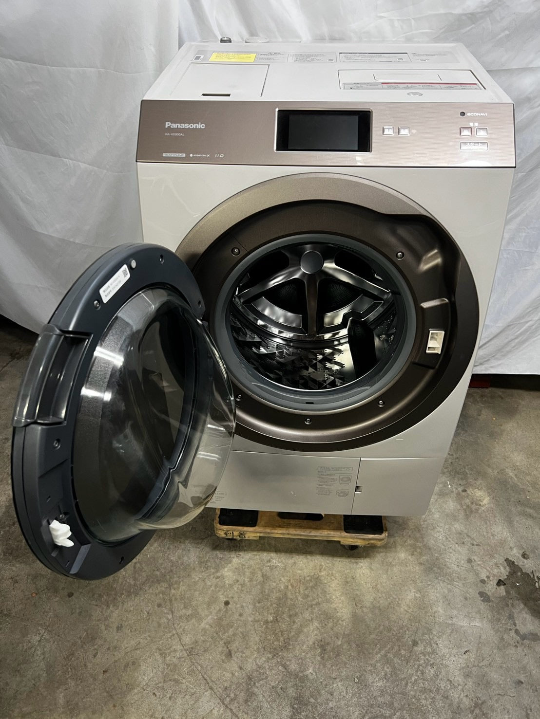 【1年保証/分解洗浄】Panasonic 洗濯機 NA-VX900AL 洗濯11kg 乾燥6kg 2020年製