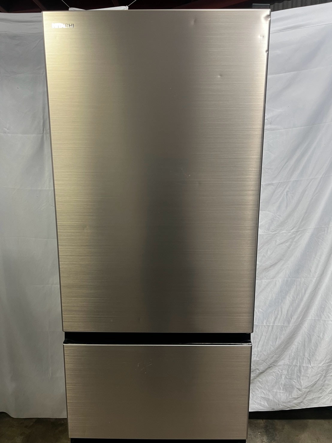 【半年保証】 日立 3ドア冷蔵庫 R-V38SV  2023年製 375L