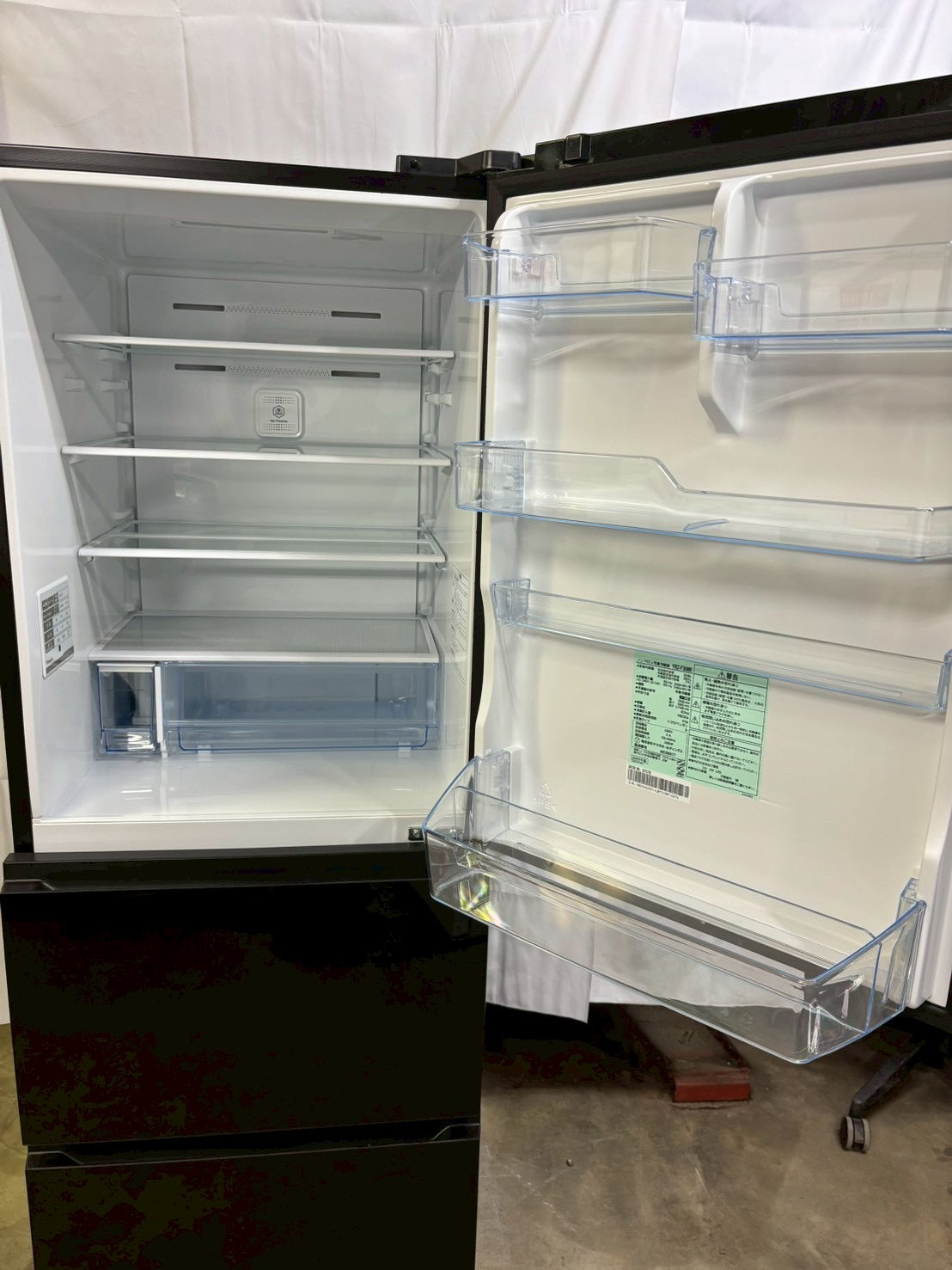 【12ヶ月保証】ヤマダ電機 3ドア冷蔵庫 YRZ-F36MK 2025年製 358L